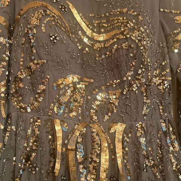 Mac Duggal Maxi Dress SİZE 8-10 - Picture 7 of 9